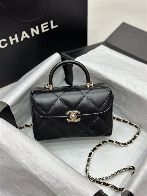 chanel mini box bag 2023